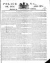 Police Gazette Wednesday 02 December 1829 Page 1