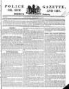 Police Gazette Saturday 05 December 1829 Page 1