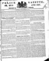 Police Gazette Saturday 26 December 1829 Page 1