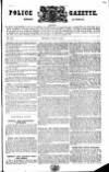 Police Gazette Monday 19 July 1858 Page 1