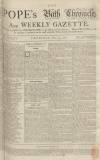 Bath Chronicle and Weekly Gazette Thursday 15 April 1762 Page 1