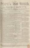 Bath Chronicle and Weekly Gazette Thursday 29 April 1762 Page 1
