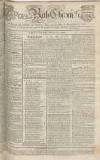 Bath Chronicle and Weekly Gazette Thursday 22 March 1764 Page 1