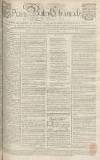 Bath Chronicle and Weekly Gazette Thursday 23 August 1764 Page 1