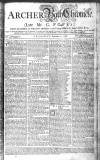 Bath Chronicle and Weekly Gazette Thursday 01 September 1768 Page 1