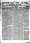 South London Press Saturday 08 July 1865 Page 1