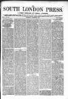 South London Press Saturday 28 October 1865 Page 1