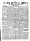 South London Press Saturday 22 January 1876 Page 1