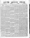 South London Press Saturday 16 December 1882 Page 1