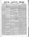 South London Press Saturday 13 January 1883 Page 1