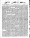 South London Press Saturday 07 April 1883 Page 1