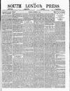 South London Press Saturday 01 December 1883 Page 1