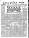 South London Press Saturday 14 February 1885 Page 1