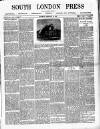 South London Press Saturday 26 February 1887 Page 1