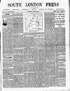 South London Press Saturday 12 March 1887 Page 1
