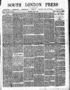 South London Press Saturday 07 May 1887 Page 1