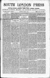 South London Press Saturday 09 March 1889 Page 1