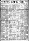 South London Press Saturday 04 November 1899 Page 1