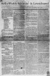 Sussex Advertiser Monday 23 December 1782 Page 1