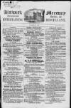 Alnwick Mercury Monday 01 October 1855 Page 1