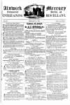 Alnwick Mercury Friday 01 February 1856 Page 1