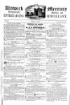 Alnwick Mercury Saturday 01 March 1856 Page 1