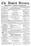 Alnwick Mercury Monday 02 February 1857 Page 1