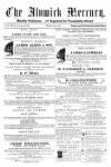 Alnwick Mercury Monday 02 March 1857 Page 1