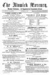 Alnwick Mercury Thursday 01 October 1857 Page 1