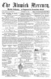 Alnwick Mercury Wednesday 01 December 1858 Page 1