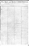 Bath Chronicle and Weekly Gazette Thursday 11 January 1770 Page 1