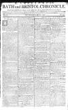 Bath Chronicle and Weekly Gazette Thursday 12 April 1770 Page 1