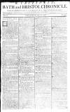 Bath Chronicle and Weekly Gazette Thursday 17 May 1770 Page 1