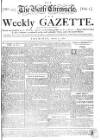 Bath Chronicle and Weekly Gazette Thursday 02 April 1761 Page 1