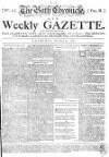 Bath Chronicle and Weekly Gazette Thursday 22 October 1761 Page 1