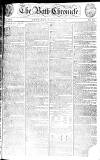 Bath Chronicle and Weekly Gazette Thursday 23 September 1773 Page 1