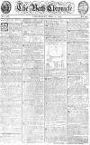 Bath Chronicle and Weekly Gazette Thursday 13 October 1774 Page 1