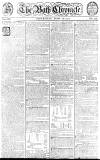 Bath Chronicle and Weekly Gazette Thursday 10 November 1774 Page 1