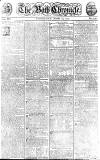 Bath Chronicle and Weekly Gazette Thursday 24 November 1774 Page 1