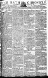 Bath Chronicle and Weekly Gazette Thursday 11 November 1784 Page 1