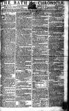 Bath Chronicle and Weekly Gazette Thursday 16 December 1784 Page 1