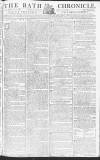 Bath Chronicle and Weekly Gazette Thursday 11 August 1785 Page 1