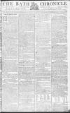 Bath Chronicle and Weekly Gazette Thursday 19 January 1786 Page 1