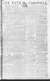 Bath Chronicle and Weekly Gazette Thursday 16 March 1786 Page 1