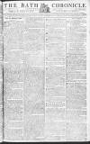 Bath Chronicle and Weekly Gazette Thursday 06 April 1786 Page 1