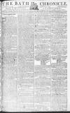 Bath Chronicle and Weekly Gazette Thursday 21 September 1786 Page 1