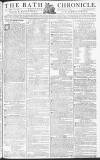 Bath Chronicle and Weekly Gazette Thursday 21 December 1786 Page 1