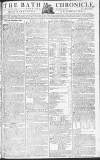 Bath Chronicle and Weekly Gazette Thursday 04 January 1787 Page 1
