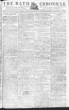 Bath Chronicle and Weekly Gazette Thursday 17 May 1787 Page 1