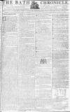 Bath Chronicle and Weekly Gazette Thursday 20 September 1787 Page 1